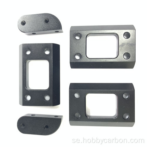 CNC Aluminium Hobby Mold Mount för FPV-ram